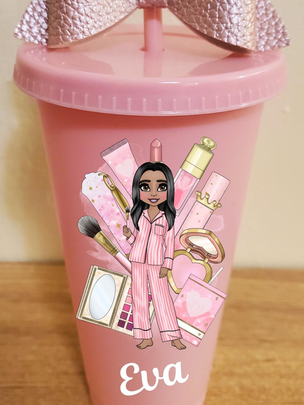 Makeup Girl Cold Cup