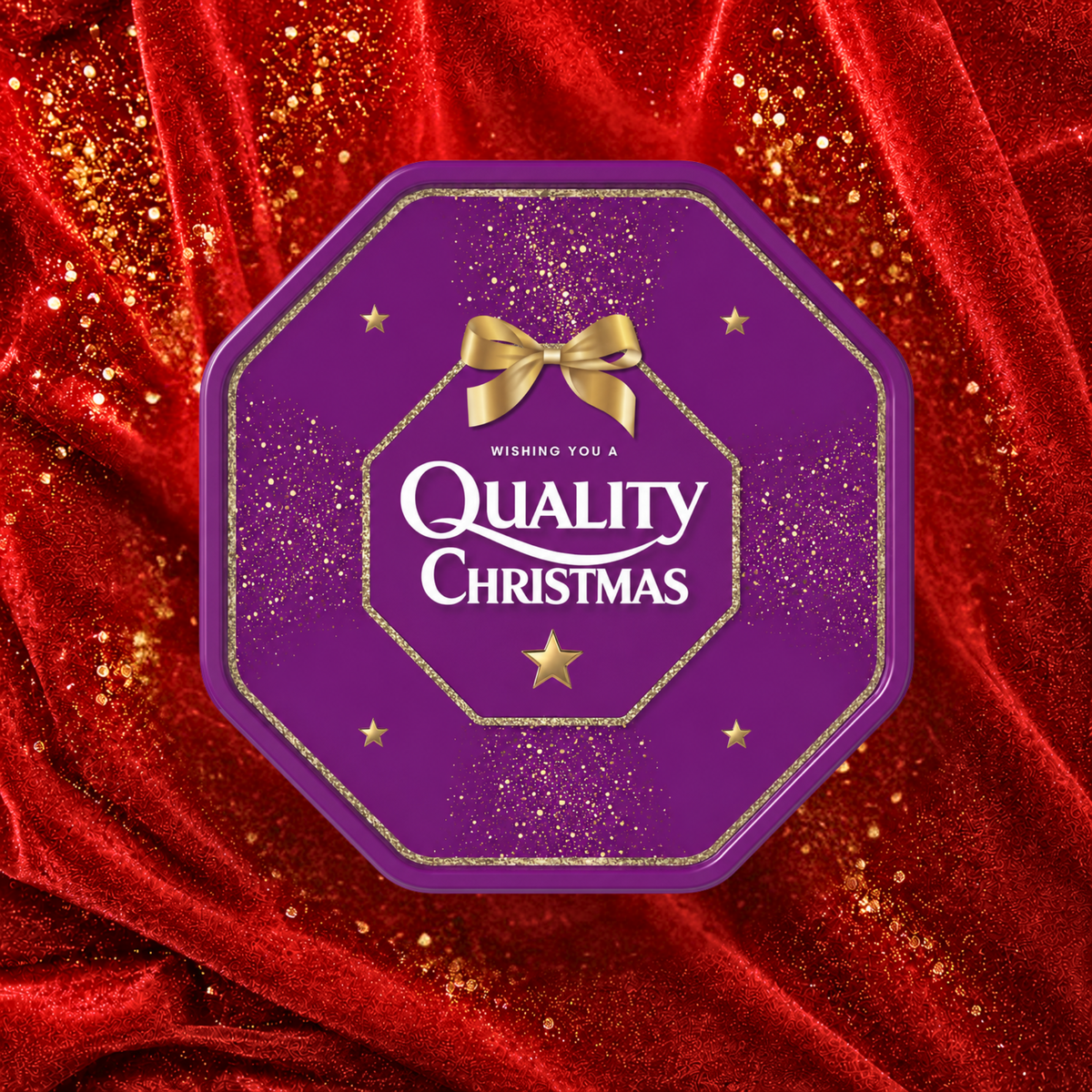 Personalised Chocolate Box Cover | Christmas Gift Topper, Chocolate box sticker