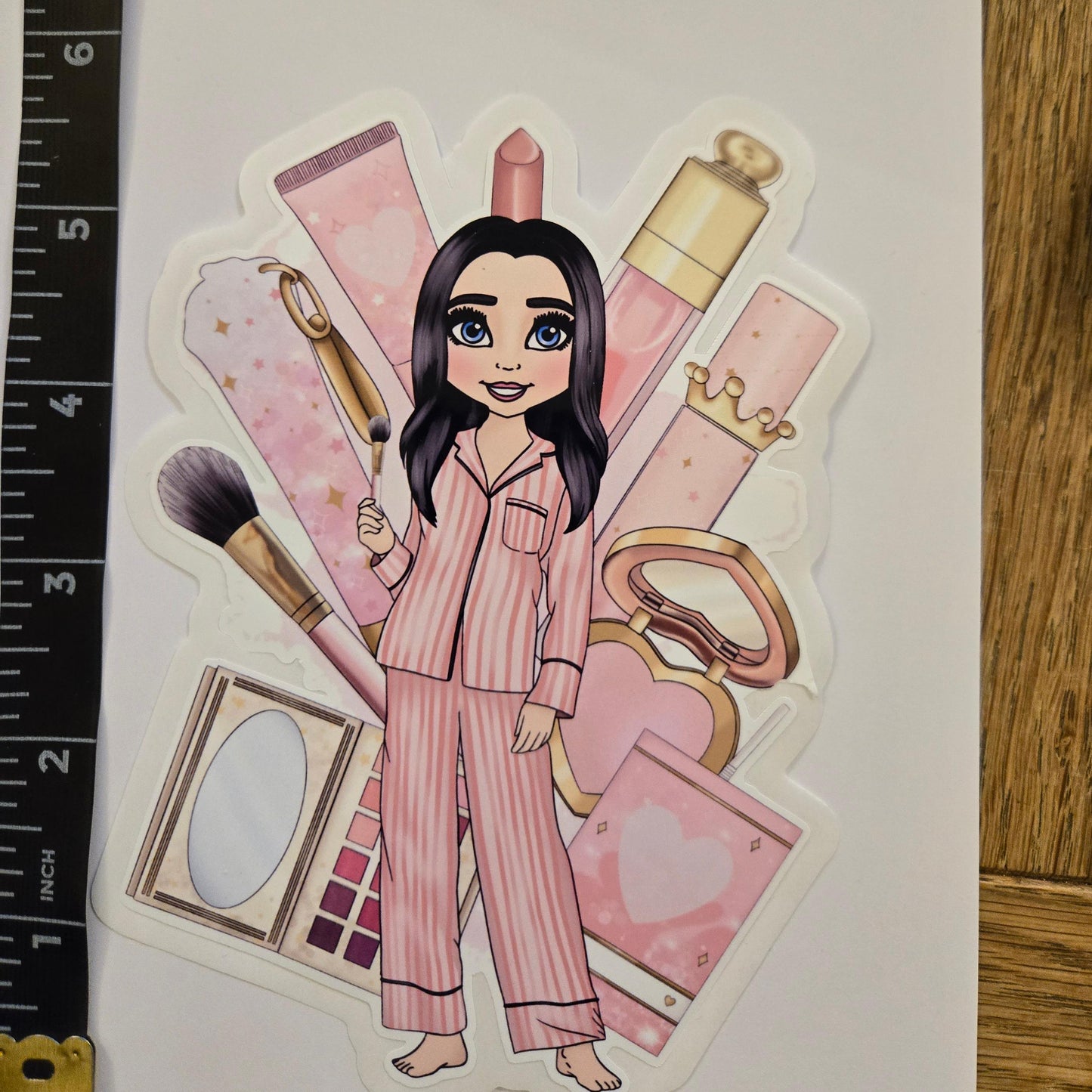 Makeup Girl Stickers