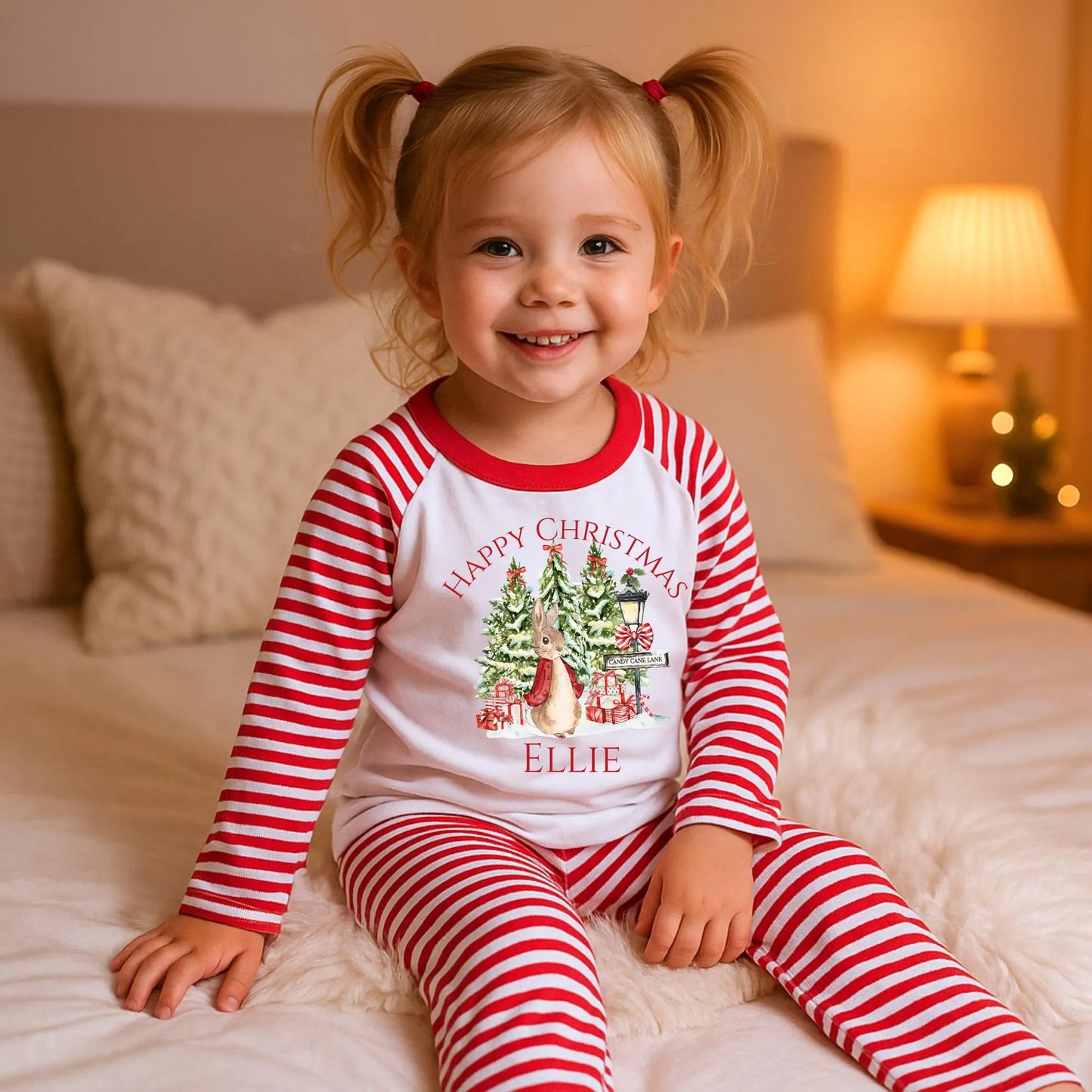 Personalised kids Christmas Pyjamas, Christmas Eve Pj's, Childrens Christmas, Christmas Present, Christmas gift.