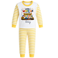 Personalised Construction First Day Nursery & School Pyjamas