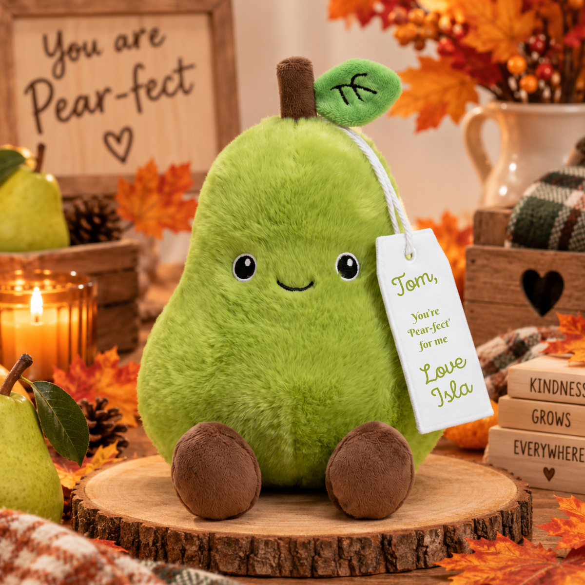 Personalised Plushies Collection – Cute Fruit, Food & Birthday Soft Toys, Jelly plush