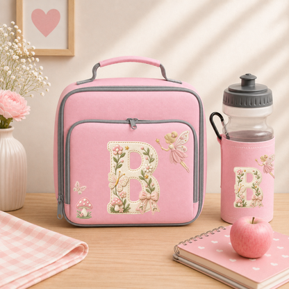 Personalised Fairy Lunch Bag & Water Bottle Set