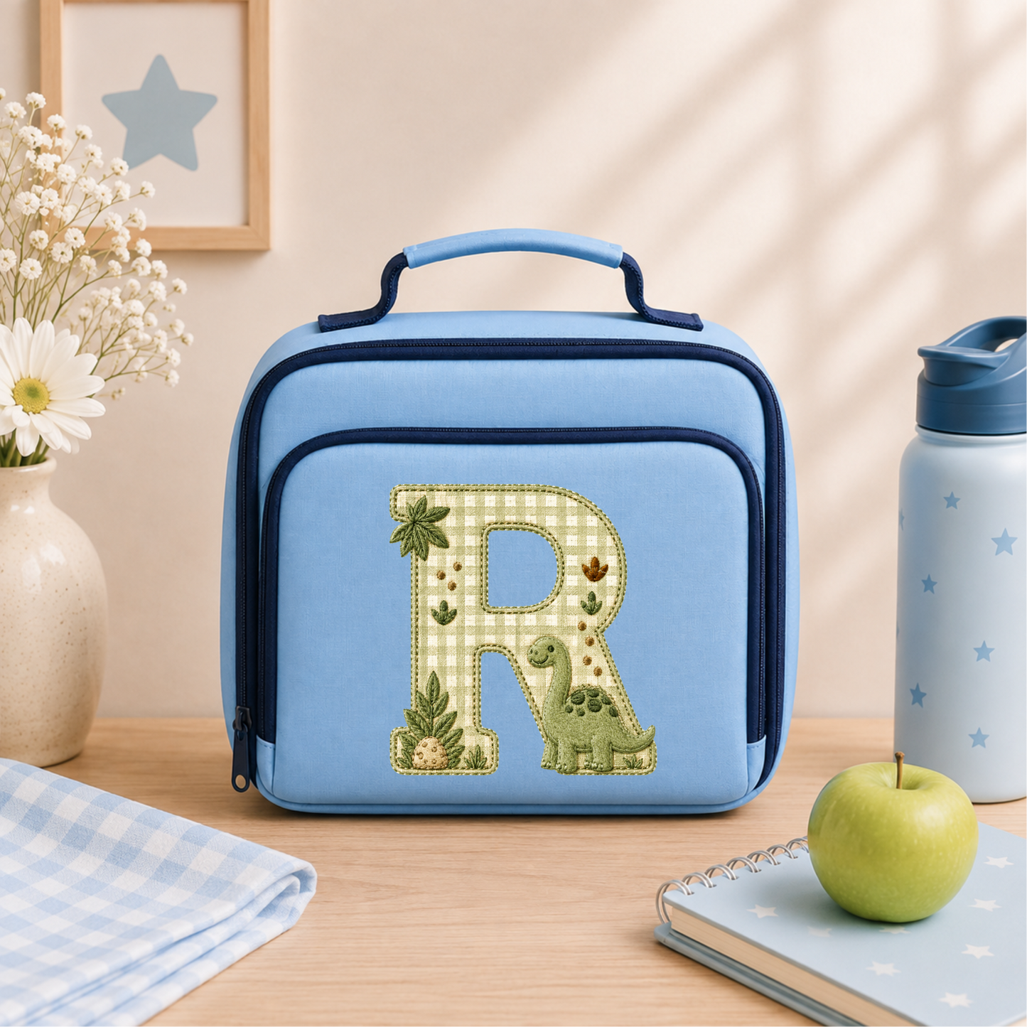 Personalised Dinosaur Lunch Bag