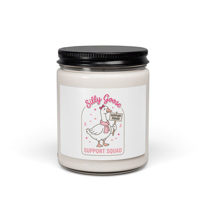 Silly Goose Support Squad Candle | 9oz Scented Soy Jar