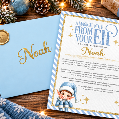 Personalised Elf Letter & Magical Message from Your Elf 🎄✨