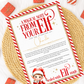 Personalised elf arrival letter, Christmas Elf letter, magical Christmas memories for kids