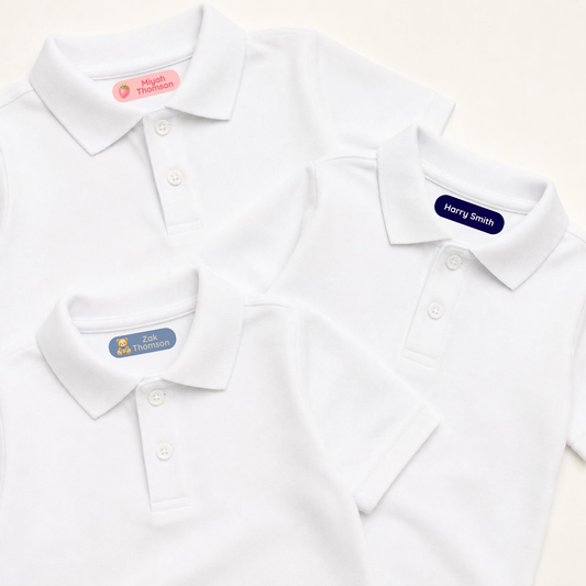 Personalised Name Tags for Kids | Custom School Name Labels | Children's School Labels