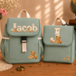 Personalised backpack and lunch bag set
