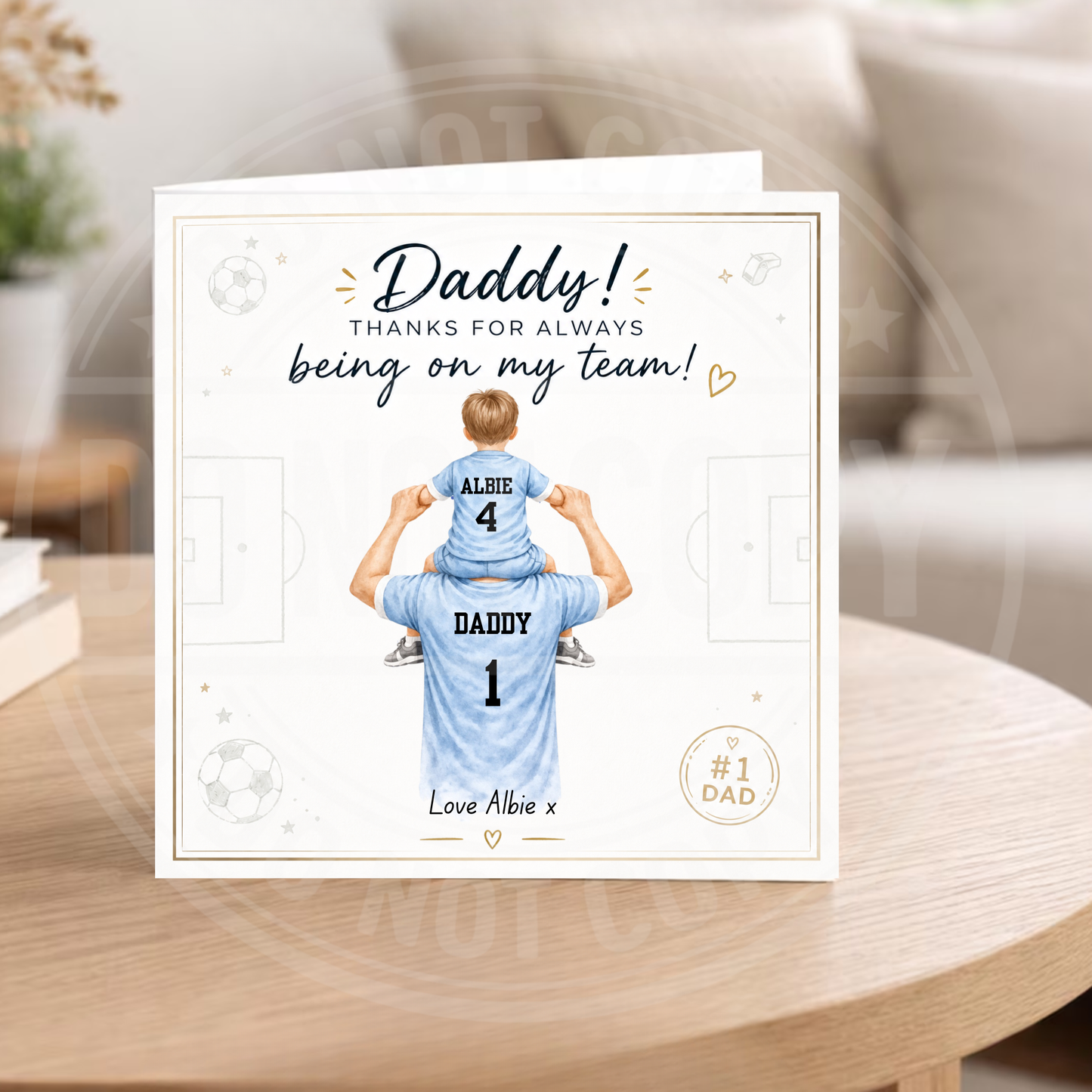 Dad, Daddy, Grandad, Pop, Fathers Day, Birthday card