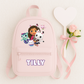 Personalised Dollhouse backpack, perfect for school, holiday, gift, birthday