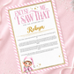 Personalised Elf Letter & Magical Message from Your Elf -pink🎄✨