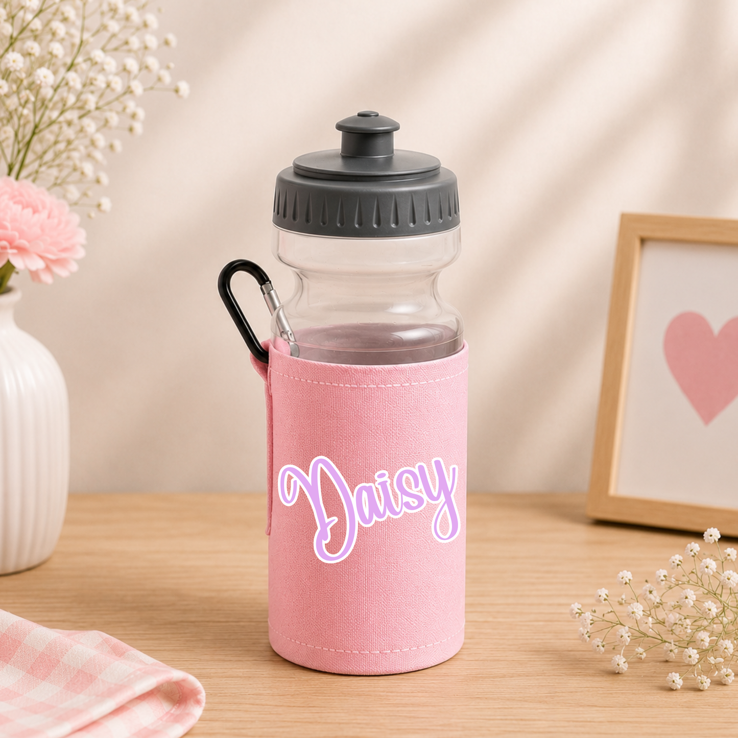 Personalised Kids Water Bottle – Name & Initial