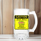 Dad Jokes Beer Glass, Fathers day, Dads birthday gift