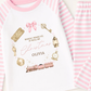 Personalised Christmas Pyjamas for Kids | Christmas Train PJs | Festive Christmas Eve & Morning Sleepwear