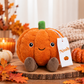 Personalised Plush Pumpkin – Autumn Gift 🎃