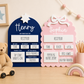 Personalised First Day of School Milestone Board 🎀⭐