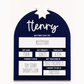 Personalised First Day of School Milestone Board 🎀⭐
