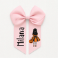 Halloween Personalised Hair Bow
