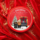 Personalised Chocolate Box Cover | Christmas Gift Topper, Chocolate box sticker