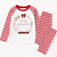 Personalised Christmas Pyjamas for Kids | Christmas Train PJs | Festive Christmas Eve & Morning Sleepwear