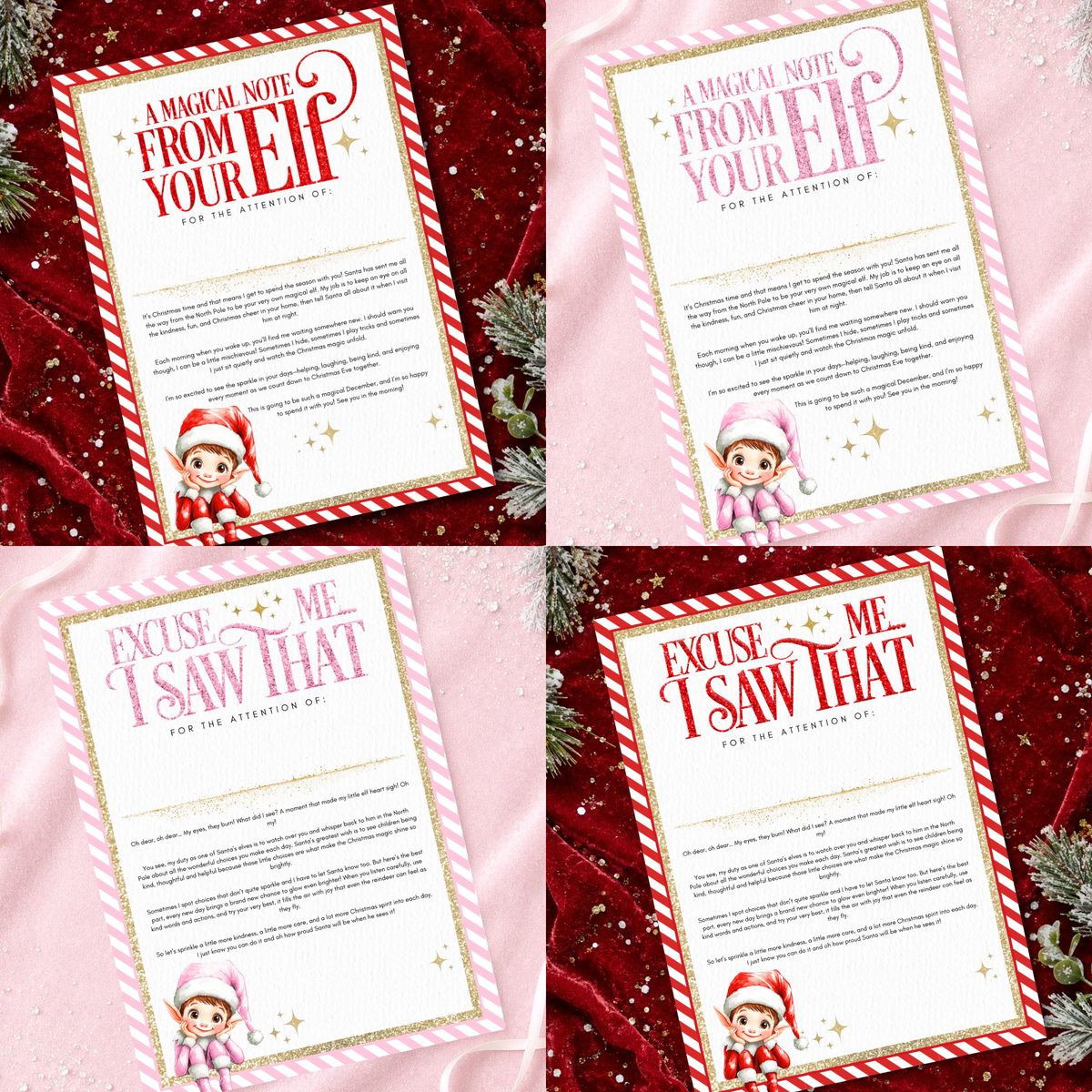 Personalised Elf Letter & Magical Message from Your Elf 🎄✨