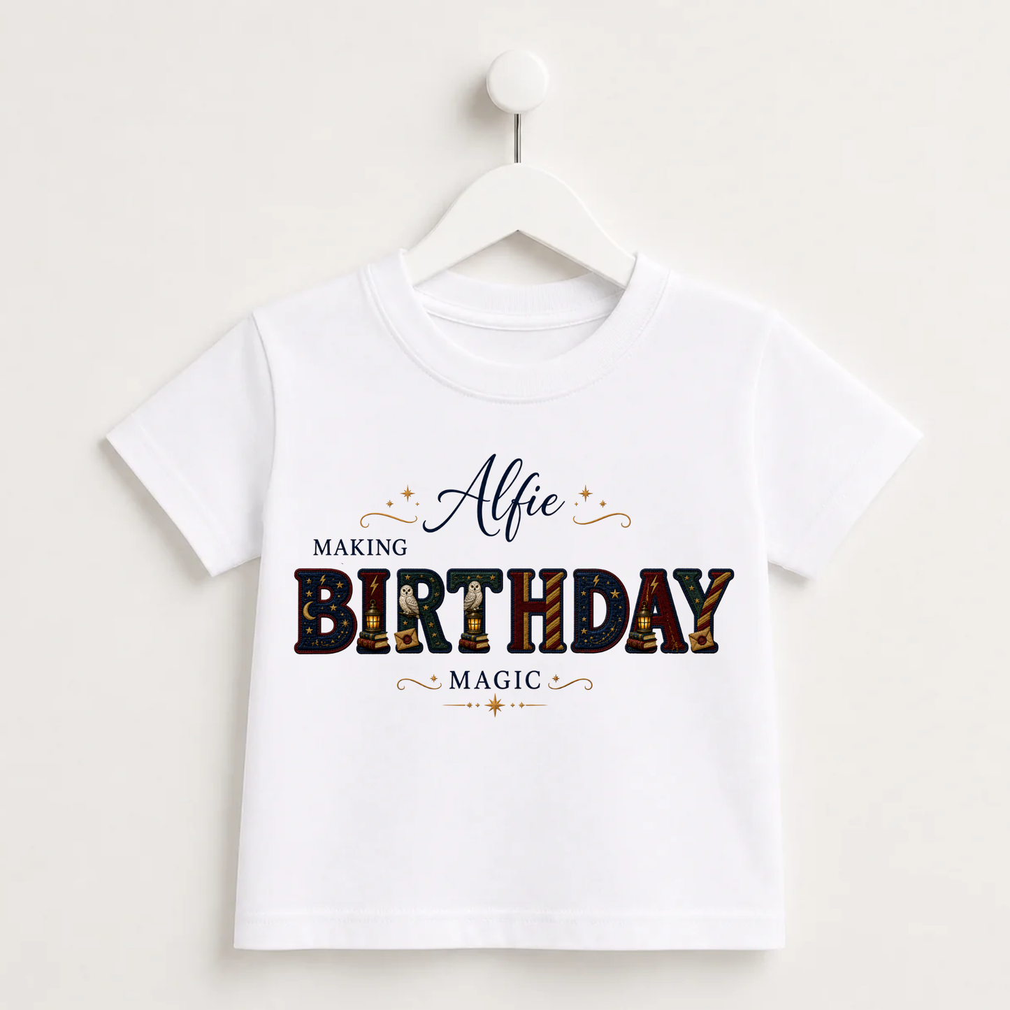 Personalised Magical Birthday T-Shirt ✨🪄