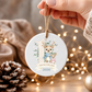 Personalised Christmas Ceramic Bauble 🎄✨