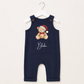 Personalised Baby Christmas Dungarees – My 1st Christmas Teddy Design