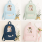 Personalised Beauty Lover Backpack & Lunch Bag Set | Custom Makeup School Bag | Personalised Kids Backpack