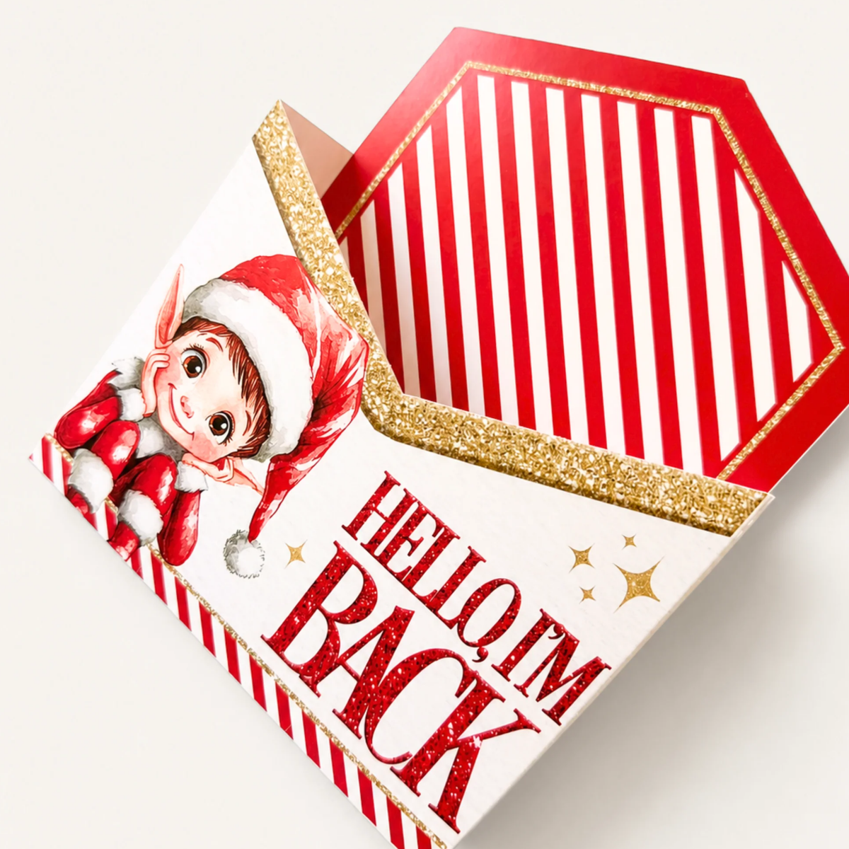 Personalised Elf Arrival Set – Elf Delivery Box & Elf Welcome Box