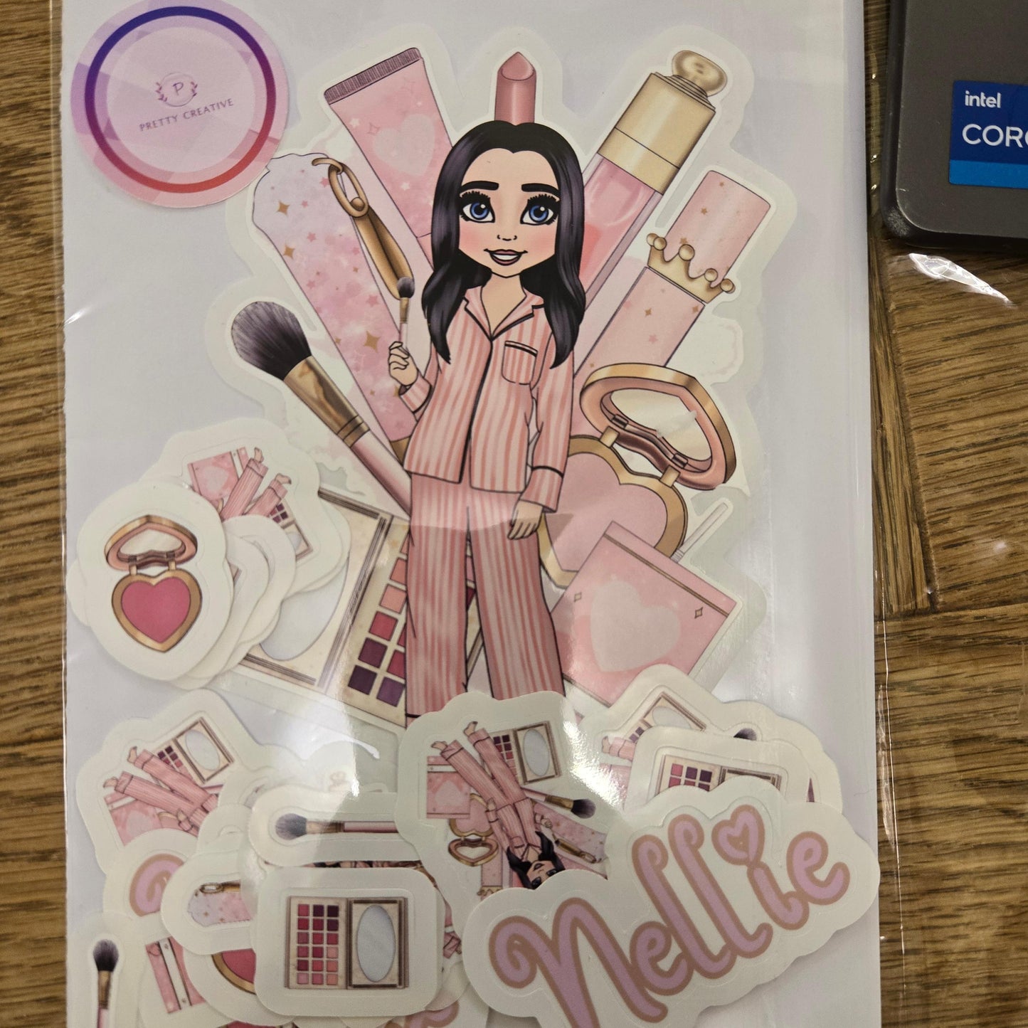 Makeup Girl Stickers