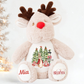 PERSONALISED RED BUNNY CHRISTMAS EVE CRATE! girls, boys, christmas pj's, festive, magical
