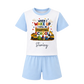 Personalised Construction First Day Nursery & School Pyjamas