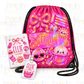 Personalised Dumpling Drawstring Bag & Travel Set