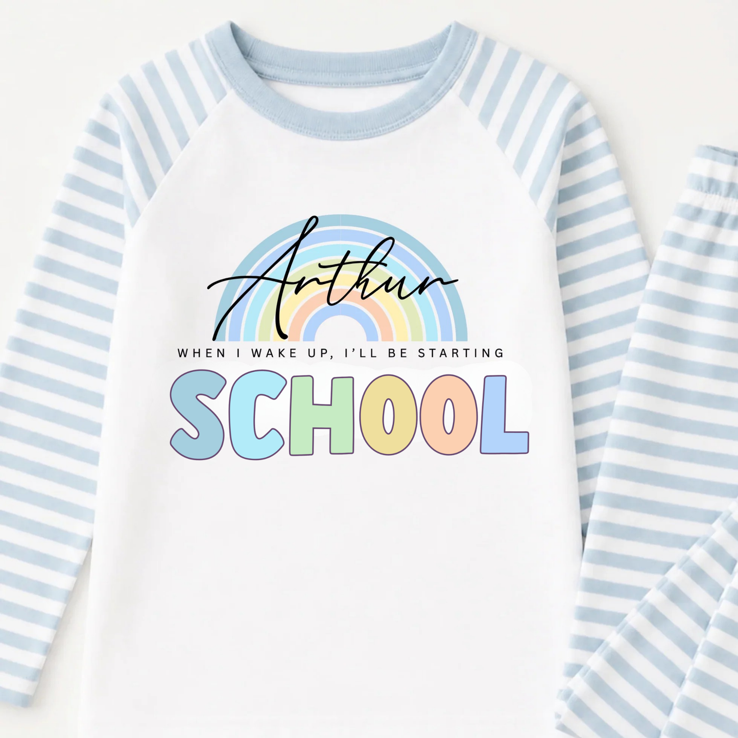 Personalised "When I Wake Up..." First Day Pyjamas