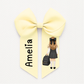 Personalised School Hair Bow