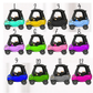 Car hangers, personalised with face and wording of your choice