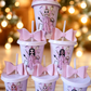 Makeup girl personalised pamper box, lipgloss duo, handband, cup, bobble, pj's, pink