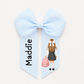 Personalised School Hair Bow