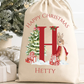 PERSONALISED RED BUNNY CHRISTMAS EVE CRATE! girls, boys, christmas pj's, festive, magical