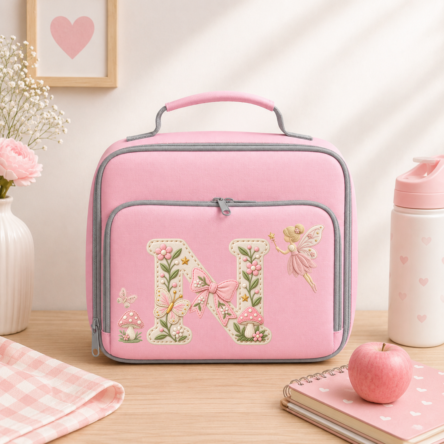 Personalised Fairy Lunch Bag & Water Bottle Set