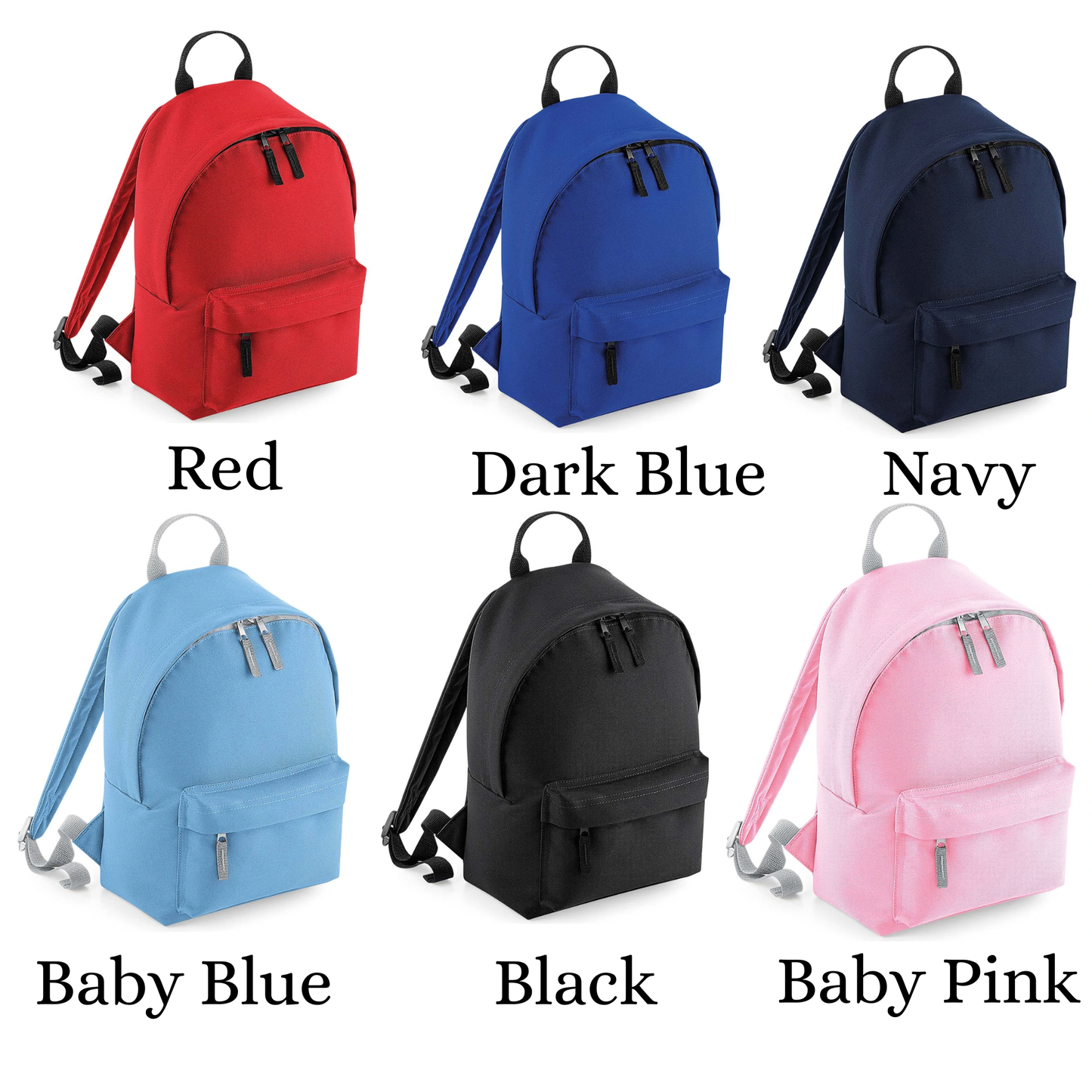 Personalised Teddy Bear or Bunny Children's Backpack with Matching Plush Keyring | Nursery & School Bag