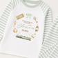 Personalised Christmas Pyjamas for Kids | Christmas Train PJs | Festive Christmas Eve & Morning Sleepwear