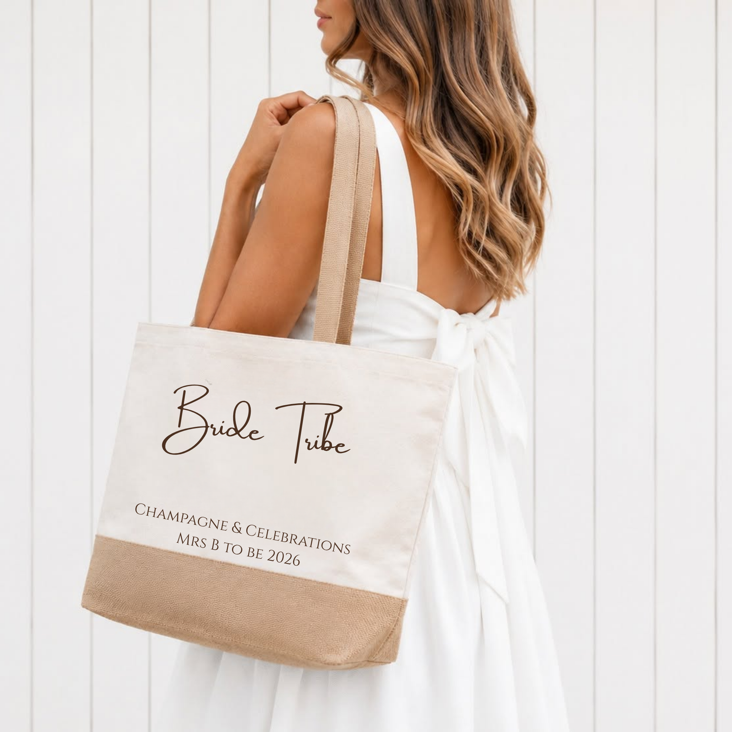 Personalised Summer Tote Bag | Holiday Beach Bag | Hen Party Gift | Bridesmaid Tote