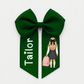 Personalised School Hair Bow