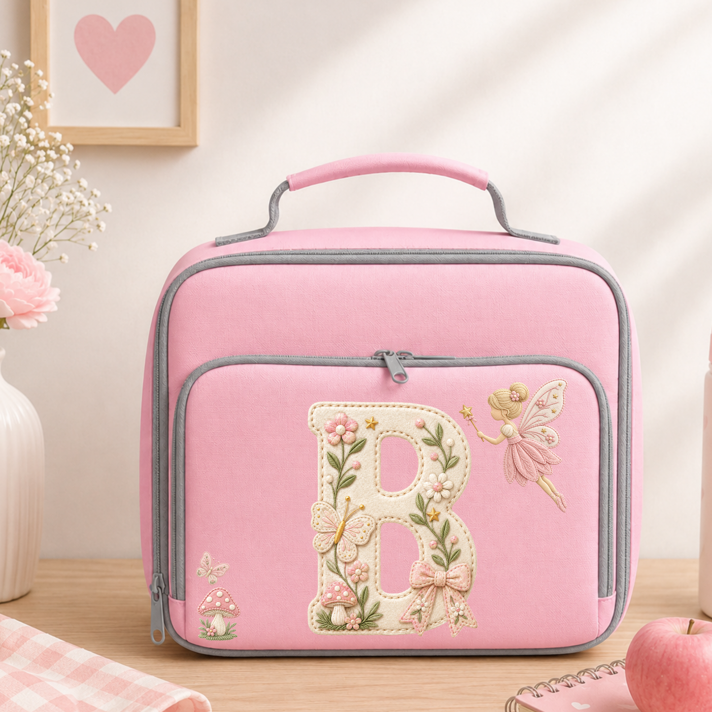 Personalised Fairy Lunch Bag & Water Bottle Set