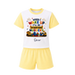 Personalised Construction First Day Nursery & School Pyjamas