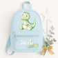 Personalised dinosaur initial backpack