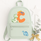 Dinosaur initial backpack